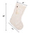 New Textured Festive Christmas Stocking