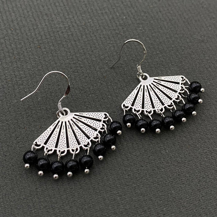 Fan Dangle Earrings
