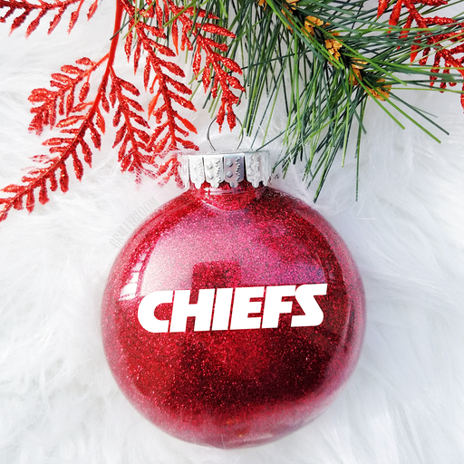 Kansas City | Christmas Ornament | Glitter | Plastic