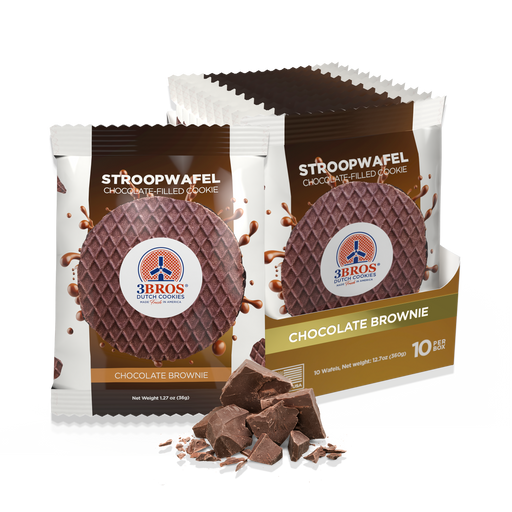 STROOPWAFEL FLOOR DISPLAY - 3 Irresistible Flavors in