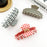 Minimalist Acetate Checkerboard Hair Claw Clip