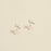 Gold and Silver Cross Stud Earrings