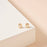 12 Assorted Birth Stone Stud Earrings