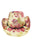 Floral Print Raffia Straw Cowboy Hat