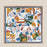 Abstract Floral Art Print Bandana Scarf
