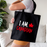 I am Canadian Tote Bag | Canada Strong | Maple Leaf