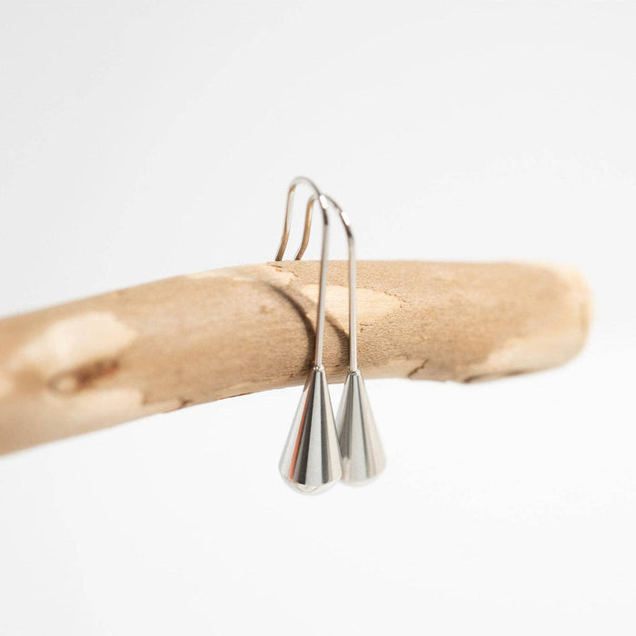 18K Gold PVD Stainless Steel Drop Earrings