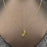 Mini Cat & Dog Charm 18K Gold Plated Steel Necklace - FGS