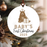Baby's First Christmas Ornament 2025 | Brown Bear