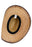 Eyeleted Vintage Burnt Cutter Palm Straw Cowboy Hat