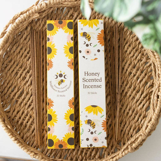 Set of 2 Honey and Wildflower Summer Incense Stick Packs