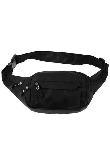 Multi-Compartment Utility Waist Belt Fanny Pack