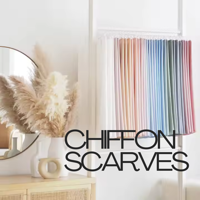 Chiffon Scarf Asst Colours