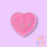 Bath Fizz - Heart Pink - 70 g