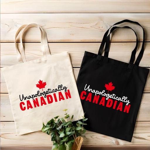 Unapologetically Canadian Tote Bag | Canada Strong