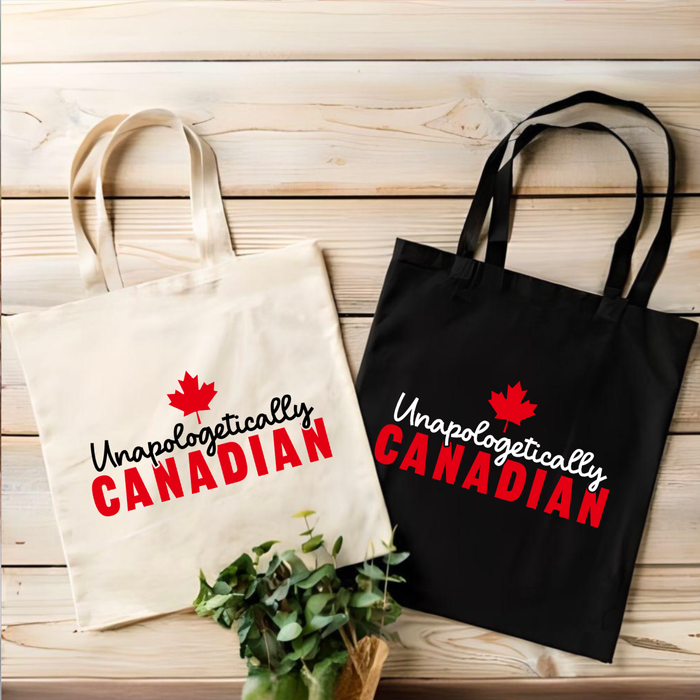 Unapologetically Canadian Tote Bag | Canada Strong