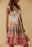 MANY LAYERS PRINTED SKIRT in SUN FADED COMBO