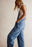 Overalls way back - Free People Lydia blue