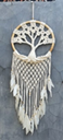 Dream Catcher White Cotton - Tree
