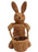 Bunny w/Basket Coco Fibre 20"