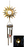 Windchime Solar Sun 38"