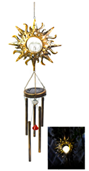 Windchime Solar Sun 38"