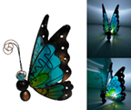 Butterfly Blue Solar 10.5"