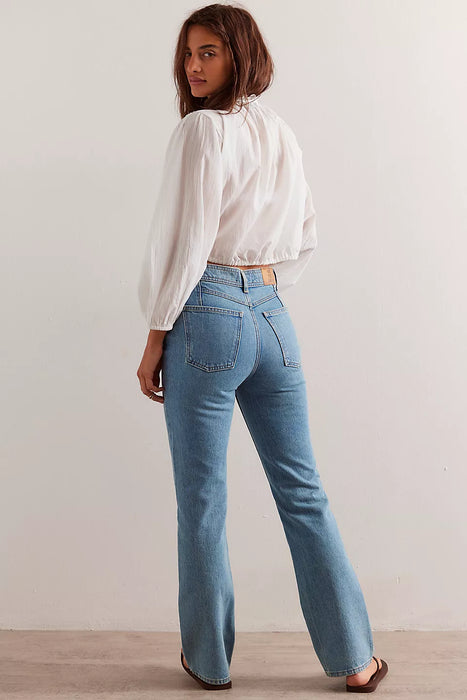 Jean Xena slim straight union blue