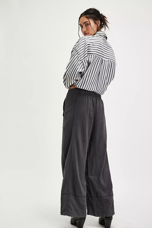 DAYS END LINEN PULL ON in BLACK