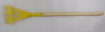 Leaf Rake with Long Handle Child's