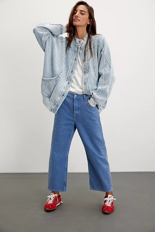 Deep Trance Dropped Boyfriend Jeans