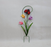 Garden Stake Tulips & Ladybug 36"