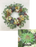 Wreath 24" Hydrangea & Succulent