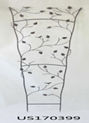 Trellis Metal w/Vine Design 70" x 22"
