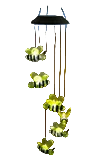 Windchime Solar Bees 26"