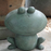 Frog Large Sitting 13" Green