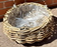Rattan Hanging Basket Lined 12"