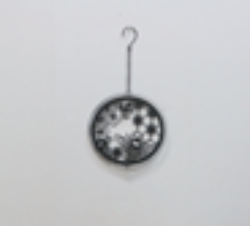 Bee & Flowers Iron Hanging Decor