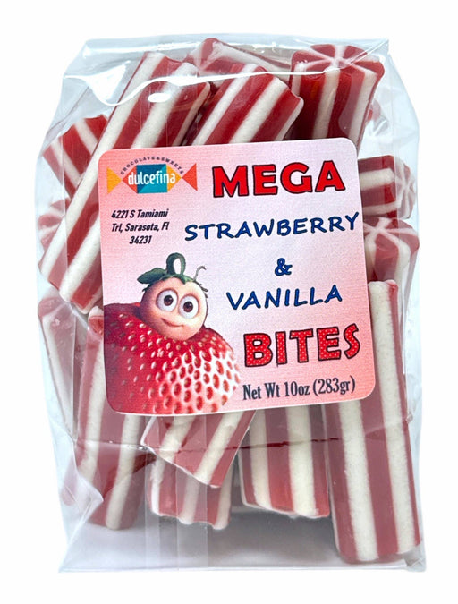 Mega Strawberry & Vanilla Licorice Bites (Swedish)