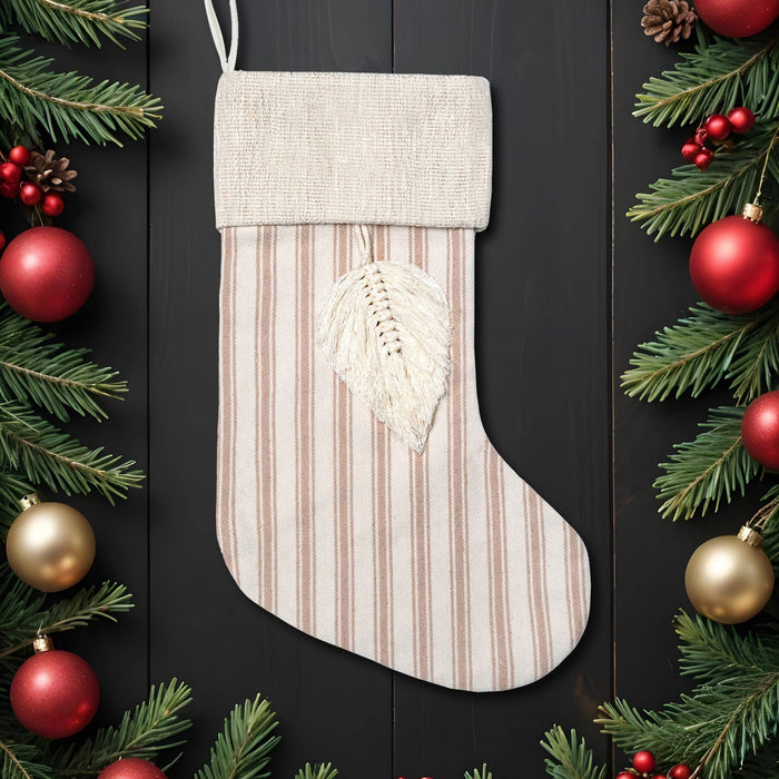 Bohemian Fringe Christmas Stockings
