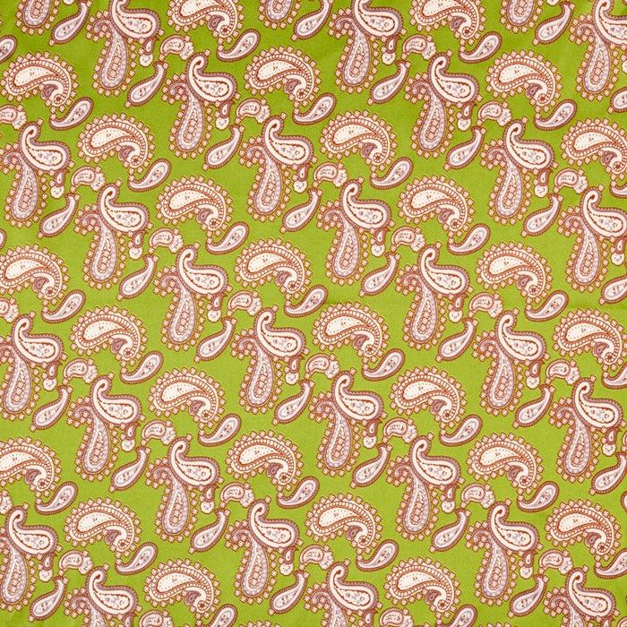 Classic Paisley Silk-Feel Polyester Bandana