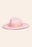 Flower Ribbon Bow Fedora Hat