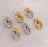 Double Round Stud Earring