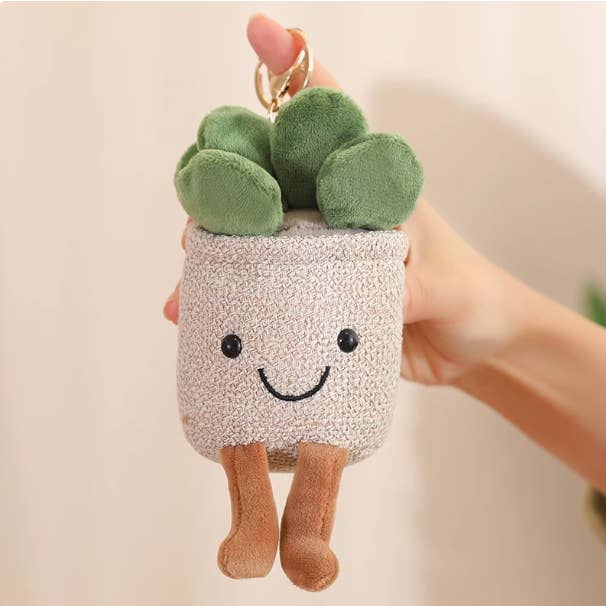 6-14" Plant Plush - Bamboo, Succulent