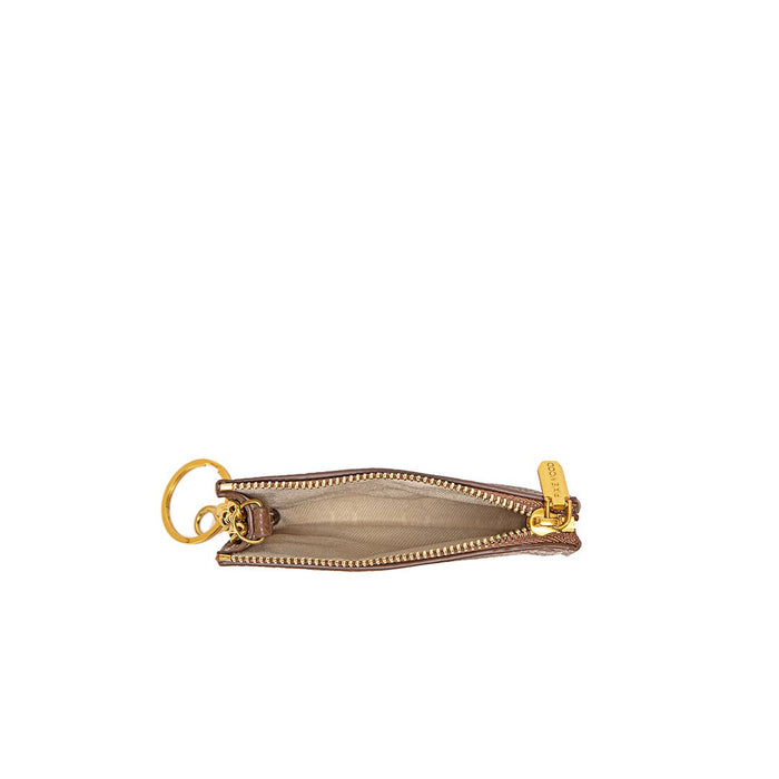 Joan - Recycled Vegan Pouch - Espresso Pebbled