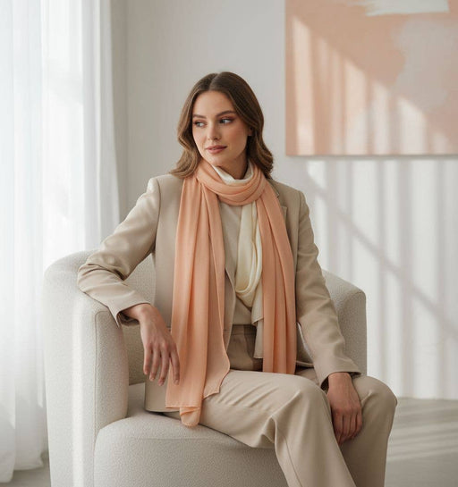 Chiffon Scarf Asst Colours