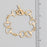 Intricate Metallic Toggle Chain Bracelet
