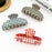 Minimalist Acetate Checkerboard Hair Claw Clip