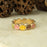 Retro Smiles Happy Face Band Ring
