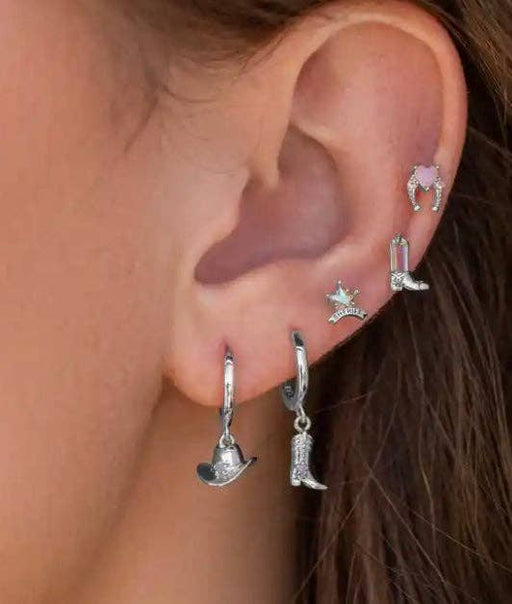 Hats & Boots Earrings